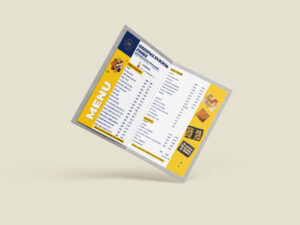 Hotel Menu