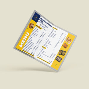 Hotel Menu