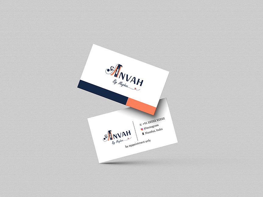 Business card mockup
